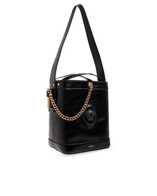 Versace Black "Pivot Small" Bag