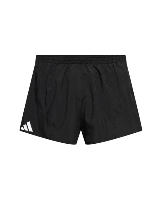 Adidas Originals Black Shorts With Logo for men