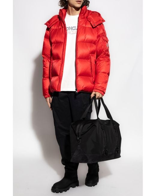 Moncler Red Down Jacket "Couyere" for men