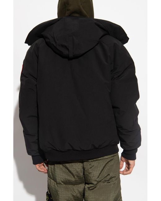 Canada Goose Black 'Chilliwack' Down Jacket for men