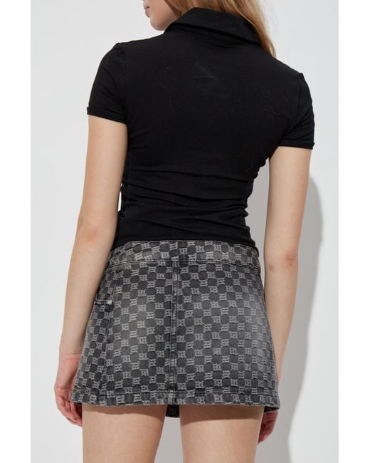 M I S B H V Black Top With Logo