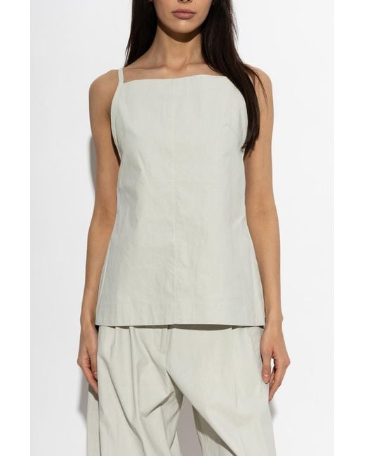 Studio Nicholson White Top 'Raddle'