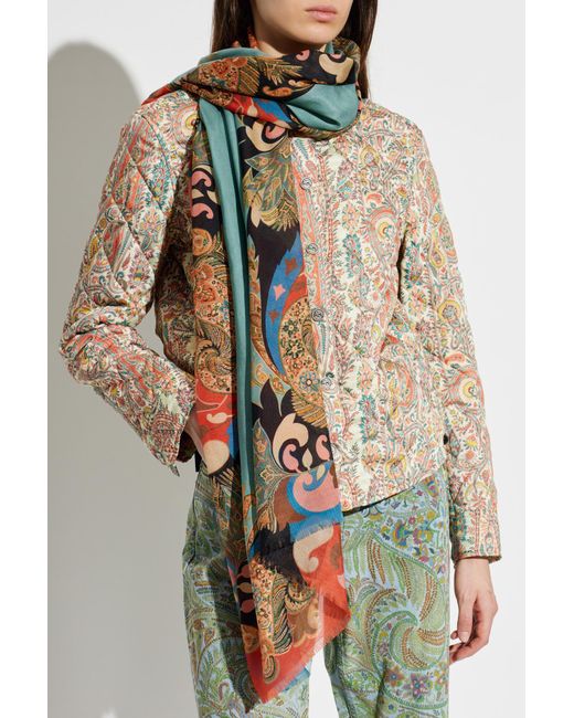 Etro Multicolor Patterned Scarf