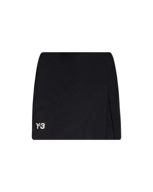 Y-3 Black Skirt With Shorts Tennis Us Collection