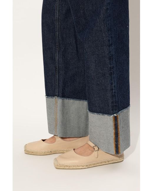 Castaner Natural Espadrilles 'Pepa'
