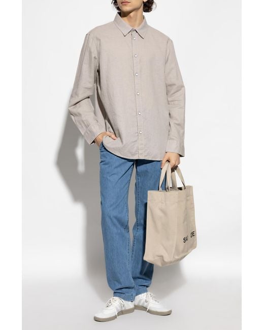 Rag & Bone White Classic Shirt for men