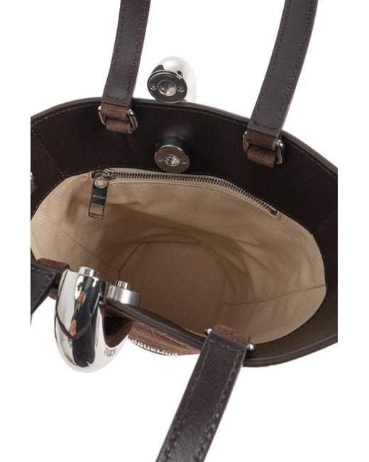 Jacquemus Brown Shoulder Bag 'Le Petit Bambola'