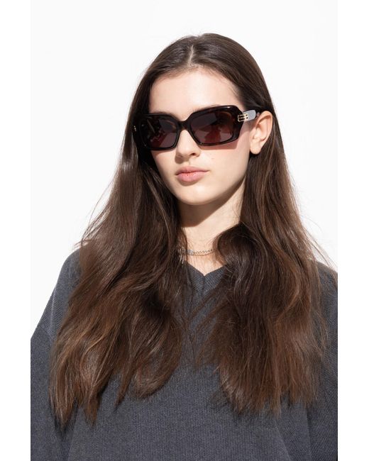 Balenciaga Brown Sunglasses