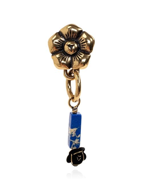 Etro Black Brass Earrings