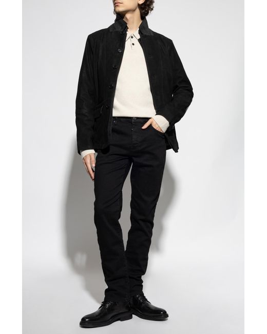 AllSaints White Polo 'Statten' for men