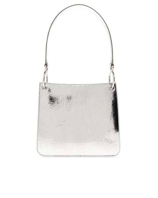 Jil Sander White "Otto Small" Bag
