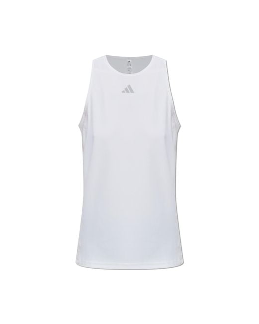 Adidas Originals White Sleeveless Top