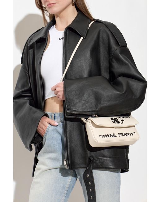 Off-White c/o Virgil Abloh White 'Jitney' Bag