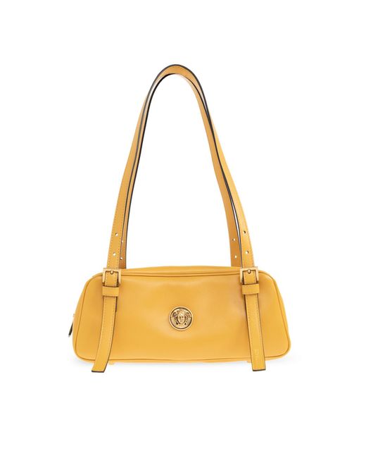 Versace Metallic Shoulder Bag 'Small' With Medusa Head