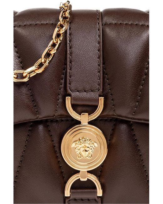 Versace Brown Shoulder Bag 'Kleio Mini'