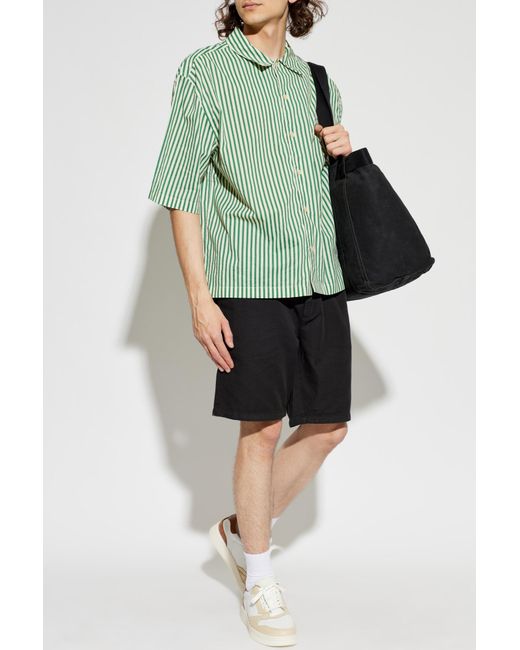 AllSaints Green "Chopin" Shirt for men