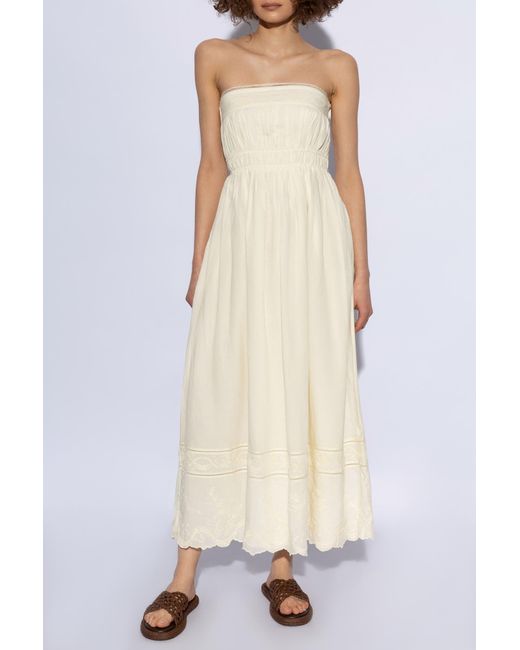 Posse White Off-Shoulder Dress 'Mylah'
