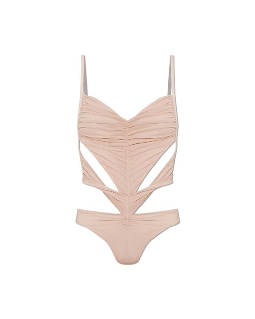 DSquared² White One-Piece Swimsuit