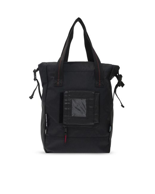 DIESEL Black Water-resistant 'urban Ninja Shiga' Backpack for men