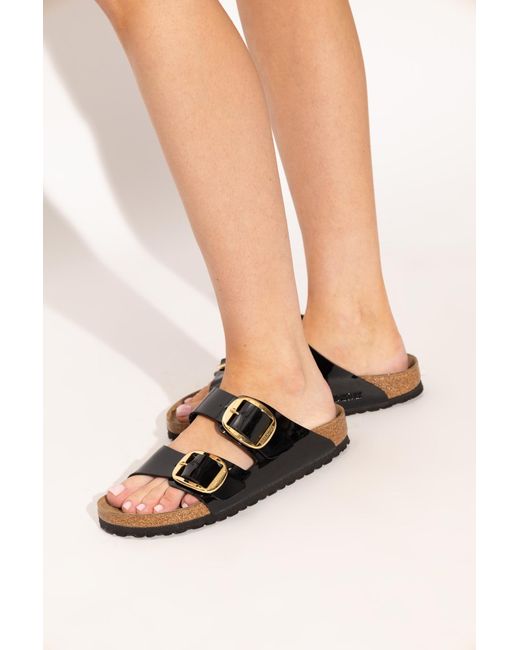 Birkenstock Black 'Arizona Big Buckle' Sandals