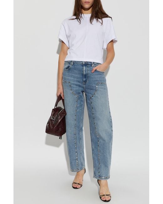 AllSaints White T-Shirt 'Eden'