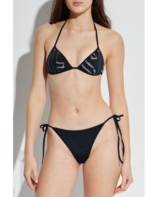 DIESEL Black Bikini Top