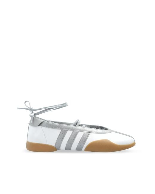 Adidas Originals White Sports Shoes "Taekwondo"