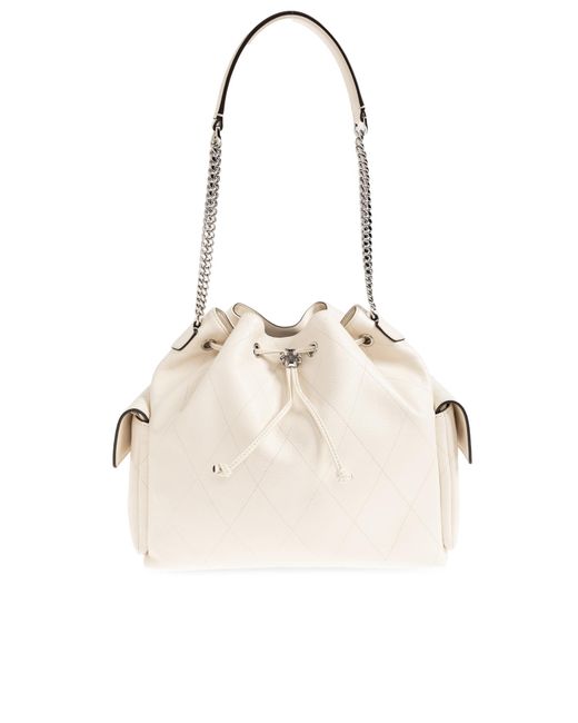 Tory Burch Natural 'Charlie' Large Bag