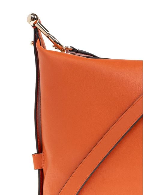Furla Gray Shoulder Bag "Nuvola Medium"