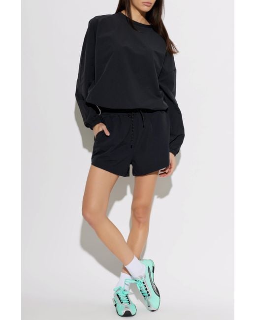 Rethinkit Studios Blue Oversize Top With Logo