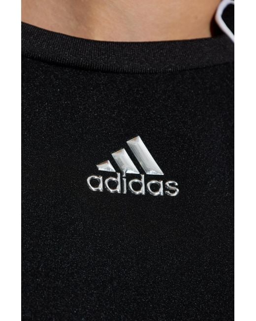 adidas Originals Short Sequin Dress in Black | Lyst adidas Originals Short Sequin Dress in Black | Lyst