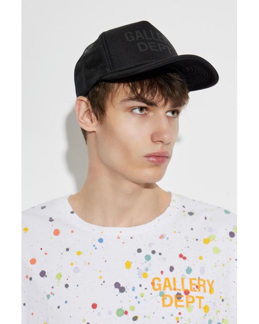 GALLERY DEPT. Black Baseball Cap for men
