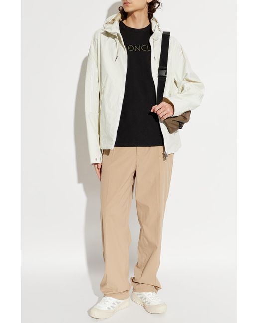 Moncler White 'Funes' Jacket for men