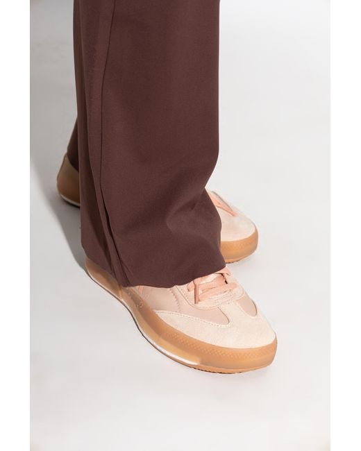 Adidas By Stella McCartney Brown 'Court Boost' Sports Shoes