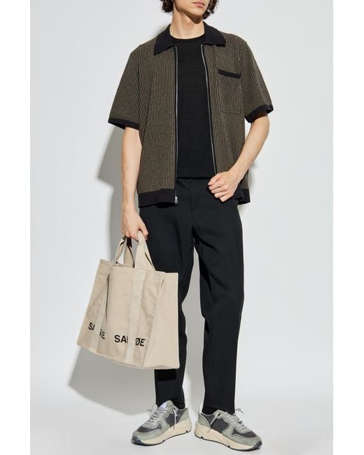 Rag & Bone Black Crew Neck T-Shirt for men