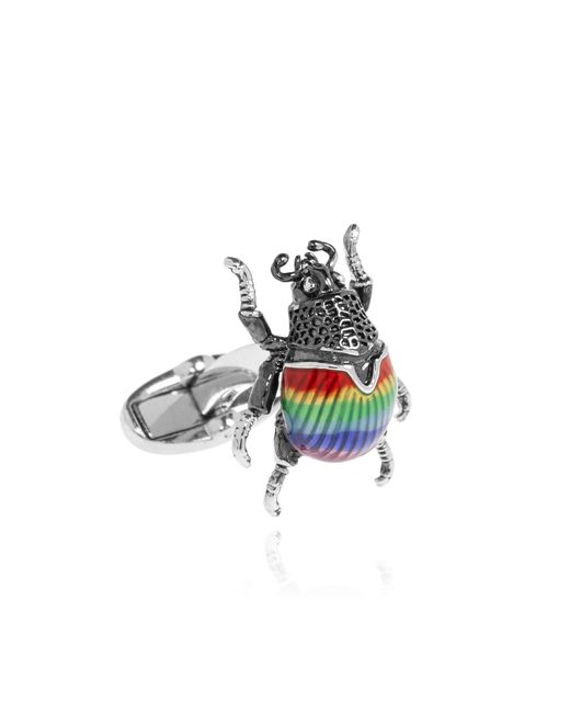 Paul Smith Black Beetle Motif Cufflinks for men