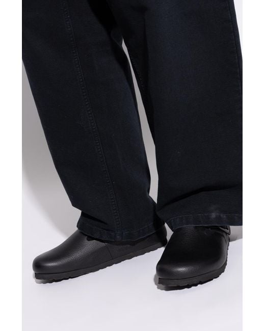 Birkenstock Black "London Wire Buckle" Shoes for men