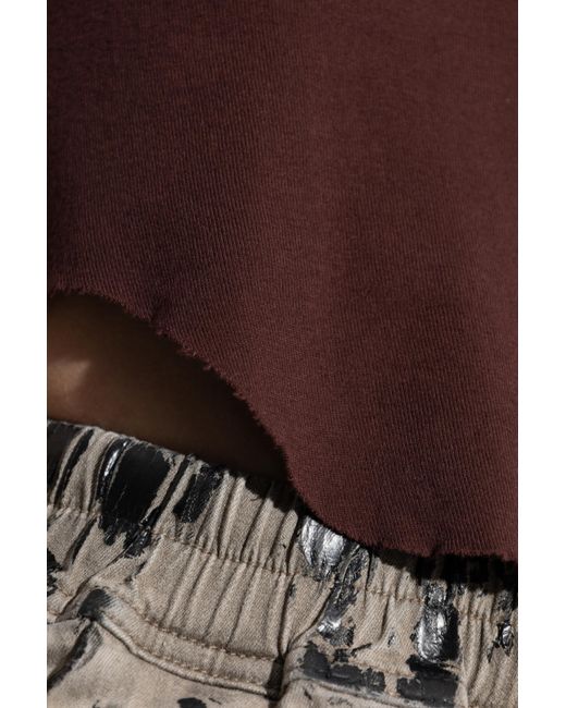 Rick Owens Red Top 'Basic'