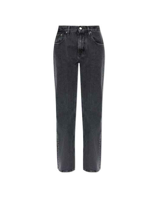 Jil Sander Blue Straight-Leg Jeans