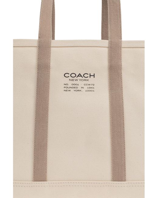 COACH Natural Shopper Bag