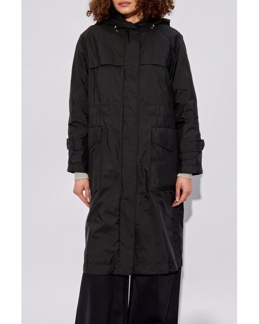 Moncler Black 'hiengu' Rain Coat,