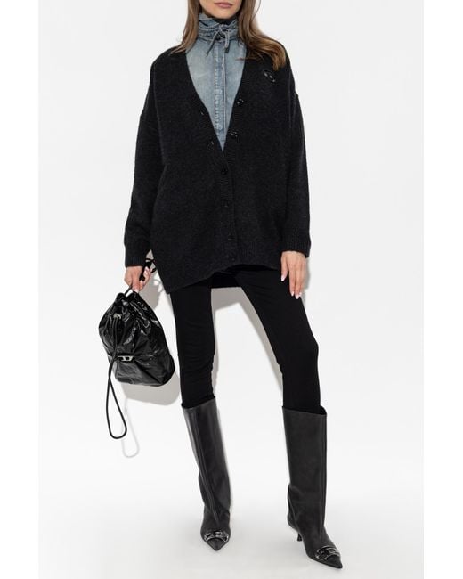DIESEL Black Cardigan 'M-Areela'
