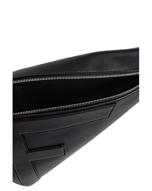 Fendi Black Single-Strap Backpack "Cono Large" for men
