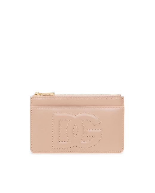 Dolce & Gabbana Pink Card Holder