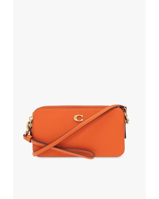 COACH Orange 'kira' Shoulder Bag