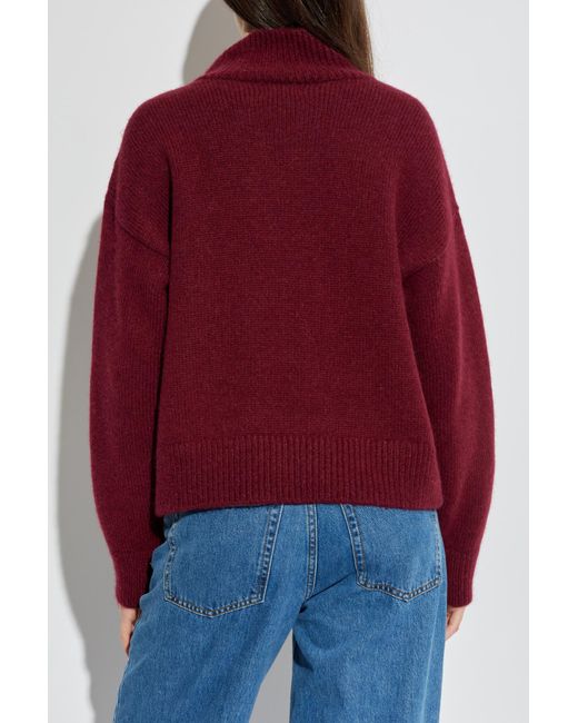Kate Spade Blue Wool Turtleneck