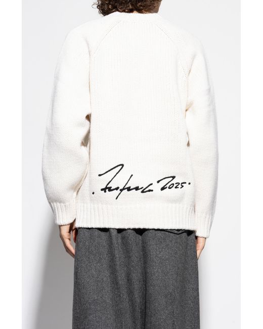 KENZO Gray Wool Sweater for men
