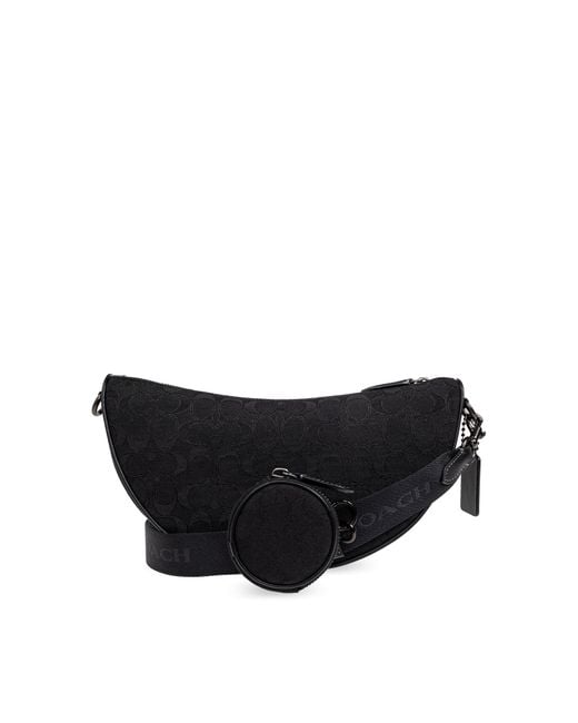 COACH Black Shoulder Bag for men