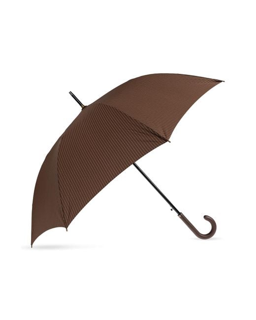 Moschino Brown Patterned Umbrella