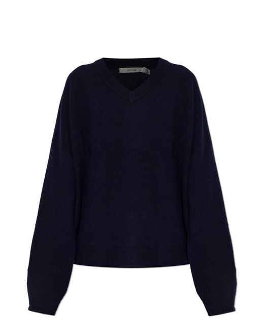 Gestuz Blue Wool Sweater 'Gzmanzi'